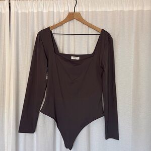 Babaton Long Sleeve Contour Bodysuit